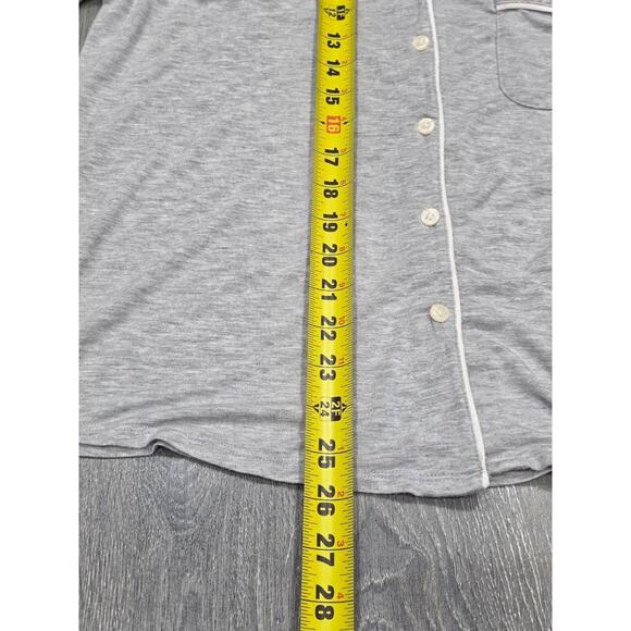 Auden Women's Cloud Knit Pajama Set Gray Medium A003789 - Picture 2 of 12